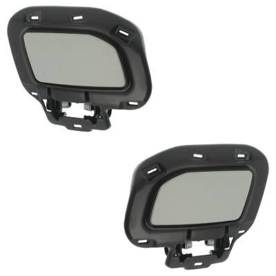 Rareelectrical - New Pair Of Headlight Washer Cover Compatible With Land Rover Range Rover Evoque Dynamic 4 Cyl 2.0L - Image 3