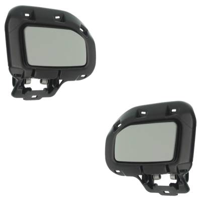 Rareelectrical - New Pair Of Headlight Washer Cover Compatible With Land Rover Range Rover Evoque Dynamic 4 Cyl 2.0L - Image 4