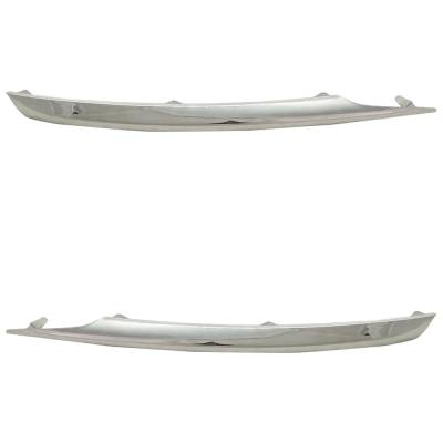 New Pair Of Driving Light Trim Compatible With Lincoln Mkc Black Label 4 Cyl 2.3L Mkc Reserve 4 Cyl