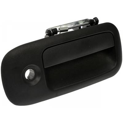 Rareelectrical - Passenger Side Front Exterior Door Handle Compatible With 2010-2020 Gmc Savana Matte Black With Key - Image 1