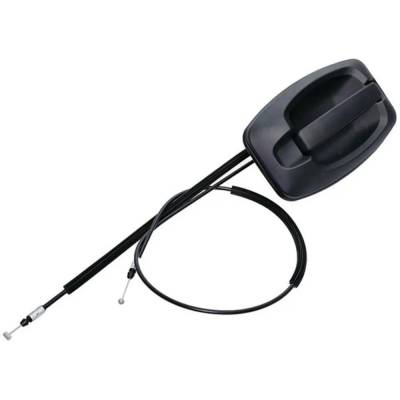 Rareelectrical - Front Driver Side Exterior Door Handle Compatible With 2014-2018 Ram Promaster Matte Black Without - Image 4