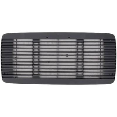 Rareelectrical - New Black Grille Assembly Compatible With Freightliner Fl60 Fl6042st 6 Cyl 5.9L Fl70 Fl7042s 6 Cyl - Image 2