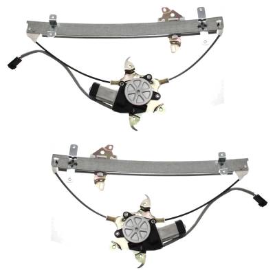 Rareelectrical - New Front Left And Front Right Window Regulator Compatible With Infiniti Nissan I30 T 6 Cyl 3.0L I30 - Image 1