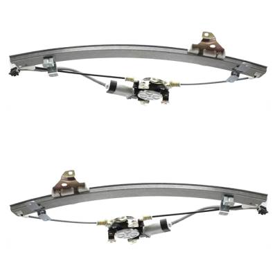 Rareelectrical - New Front Left And Front Right Window Regulator Compatible With Infiniti Nissan Maxima Se 6 Cyl 3.0L - Image 7