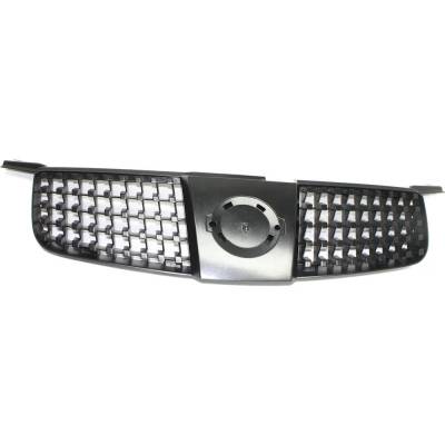 Rareelectrical - New Grille Assembly Compatible With Nissan Sentra S 4 Cyl 2.5L Sentra S 4 Cyl 1.8L Sentra Base 4 Cyl - Image 1