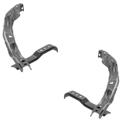 Rareelectrical - New Front Left And Front Right Bumper Bracket Compatible With Acura Rsx Type-S 4 Cyl 2.0L Rsx Base 4 - Image 3