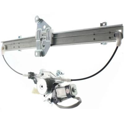 Rareelectrical - New Left Front Window Regulator With Motor Compatible With Nissan Pathfinder Xe 6 Cyl 3.0L D21 Base - Image 2