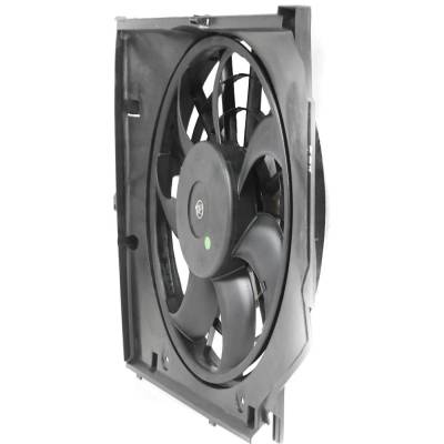 Rareelectrical - New Radiator Cooling Fan Assembly Compatible With Bmw 330Xi Base 6 Cyl 3.0L 330Ci Base 6 Cyl 3.0L - Image 2
