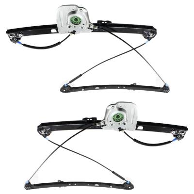 Rareelectrical - New Front Left And Front Right Window Regulator Compatible With Bmw X5 4.8Is 8 Cyl 4.8L X5 4.6Is 8 - Image 5