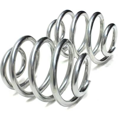 Rareelectrical - New 5 In. Rear Drop Lowering Springs Compatible With Chevrolet C10 Pickup Base 8 Cyl 5.0L C10 Panel - Image 3