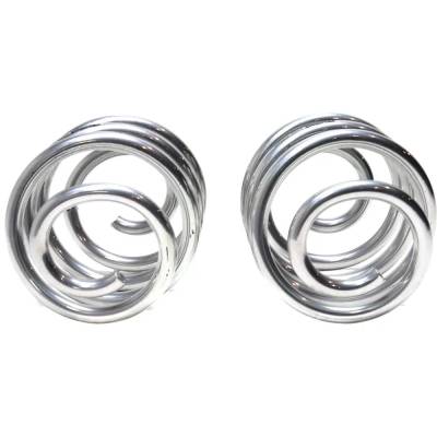 Rareelectrical - New 5 In. Rear Drop Lowering Springs Compatible With Chevrolet C10 Pickup Base 8 Cyl 5.0L C10 Panel - Image 4