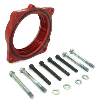 Rareelectrical - New Aluminum Throttle Body Spacer Compatible With Chrysler Dodge Jeep 300 Srt8 8 Cyl 6.4L 300 C 8 - Image 3