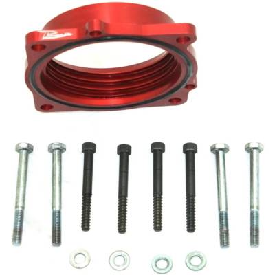 Rareelectrical - New Aluminum Throttle Body Spacer Compatible With Chrysler Dodge Jeep Challenger R/T Scat Pack - Image 4
