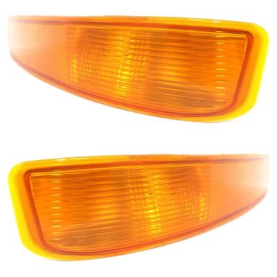 Rareelectrical - New Pair Of Parking Light Compatible With Buick Park Avenue Base 6 Cyl 3.8L Park Avenue Ultra 6 Cyl - Image 2