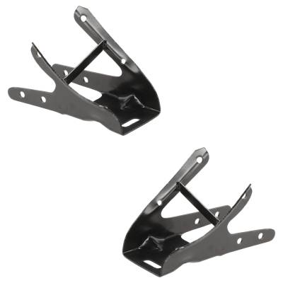 Rareelectrical - New Front Left And Front Right Bumper Bracket Compatible With Ford Lincoln F-250 Xl 8 Cyl 4.6L F-150 - Image 2