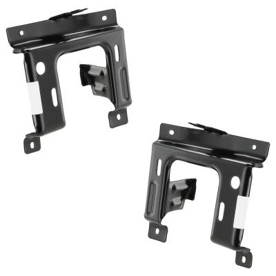 Rareelectrical - New Front Left And Front Right Bumper Bracket Compatible With Ford Lincoln F-150 Xtr 8 Cyl 4.6L - Image 2