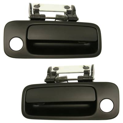 Front Left And Right Exterior Door Handle Compatible With 2000-2004 Toyota Avalon Primed Paintable