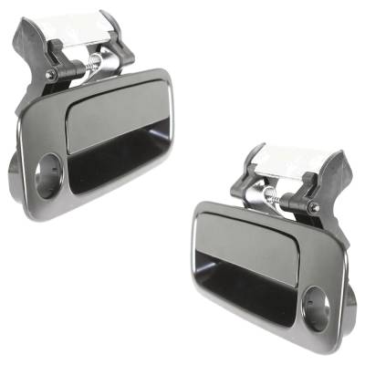 Rareelectrical - Front Left And Right Exterior Door Handle Compatible With 2000-2004 Toyota Avalon Primed Paintable - Image 4