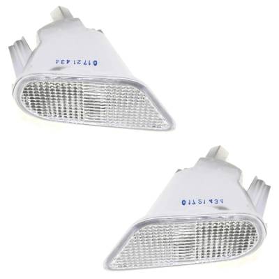 Rareelectrical - New Pair Of Parking Light Compatible With Pontiac Firebird Trans Am 8 Cyl 5.7L 1998-2002 By 10301404 - Image 5