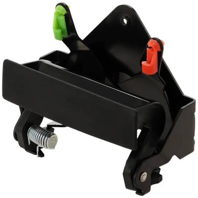 Rareelectrical - New Textured Black Tailgate Handle Compatible With Dodge Ram 1500 Base 6 Cyl 3.9L Ram 1500 Ws 6 Cyl - Image 4