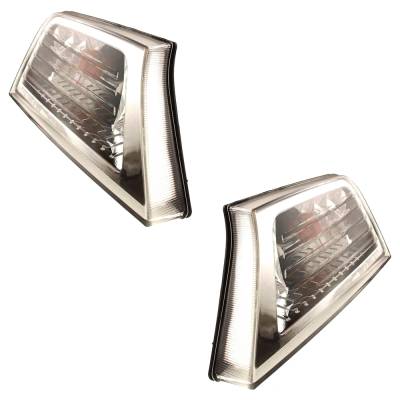 Rareelectrical - New Pair Of Parking Light Compatible With Jeep Liberty North Edition 6 Cyl 3.7L Liberty Limited - Image 2
