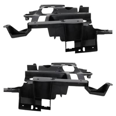 Rareelectrical - New Pair Of Headlight Bracket Compatible With Chevrolet Silverado 1500 Base 8 Cyl 5.3L Avalanche - Image 6