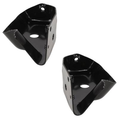 Rareelectrical - New Front Left And Front Right Bumper Bracket Compatible With Chevrolet Silverado 2500 Hd Wt 8 Cyl - Image 2