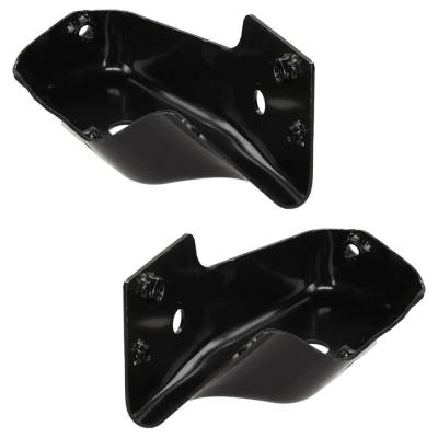 Rareelectrical - New Front Left And Front Right Bumper Bracket Compatible With Chevrolet Silverado 2500 Hd Wt 8 Cyl - Image 3