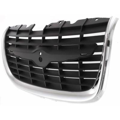 Rareelectrical - New Primed Insert Grille Assembly Compatible With Chrysler 300M Base 6 Cyl 3.5L 1999-2001 Ch1200249 - Image 2