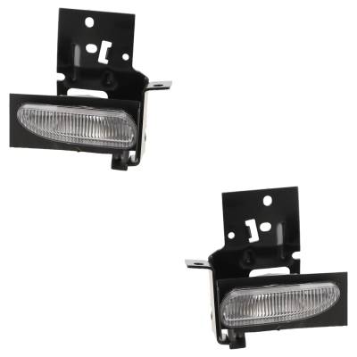Rareelectrical - New Front Left And Front Right Fog Light Compatible With Ford Mustang Gt 8 Cyl 4.6L Mustang Base 6 - Image 2