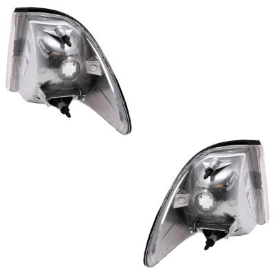 Rareelectrical - New Pair Of Corner Light Compatible With Ford Mustang Svt Cobra R 8 Cyl 5.0L Mustang Lx 4 Cyl 2.3L - Image 6