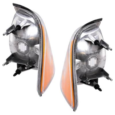 Rareelectrical - New Pair Of Corner Light Compatible With Ford Mustang Svt Cobra R 8 Cyl 5.0L Mustang Lx 4 Cyl 2.3L - Image 7