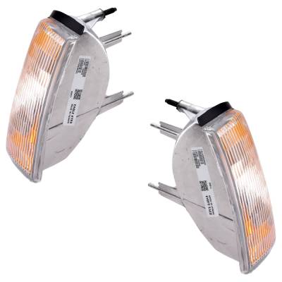 Rareelectrical - New Pair Of Corner Light Compatible With Ford Mustang Lx 8 Cyl 5.0L Mustang Gt 8 Cyl 5.0L 1987-1993 - Image 3