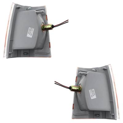 Rareelectrical - New Pair Of Corner Light Compatible With Mazda B2200 Le-5 4 Cyl 2.2L B2000 Se-5 4 Cyl 2.0L 1986-1993 - Image 4