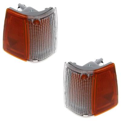 Rareelectrical - New Pair Of Corner Light Compatible With Mazda B2600 Lx 4 Cyl 2.6L B2200 Base 4 Cyl 2.2L 1986-1993 - Image 5