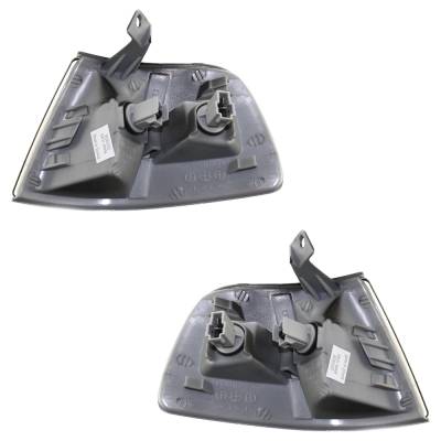 Rareelectrical - New Pair Of Corner Light Compatible With Honda Civic Base Civic Si 1990-1991 By Ho2550104 Ho2551104 - Image 4