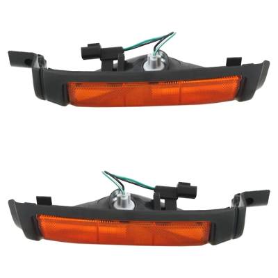 Rareelectrical - New Pair Of Corner Light Compatible With Dodge Mitsubishi Ram 50 Base 4 Cyl 2.4L Ram 50 Base 4 Cyl - Image 6