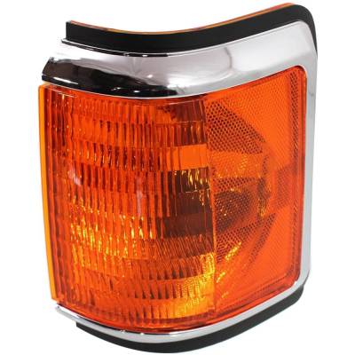 Rareelectrical - New Left Corner Light Compatible With Ford F-250 Xl 8 Cyl 7.5L F-350 Xlt Lariat 8 Cyl 6.9L Bronco - Image 2