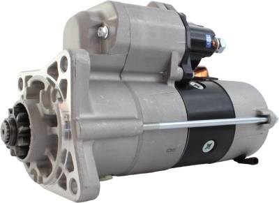 Rareelectrical - Starter Motor Compatible With New Holland L180 L185 L190 L225 L230 Skid Steer C185 C190 C227 C232 - Image 3