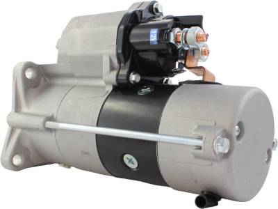 Rareelectrical - Starter Motor Compatible With New Holland L180 L185 L190 L225 L230 Skid Steer C185 C190 C227 C232 - Image 4