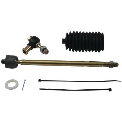 Left Driver Side Steering Tie Rod End Kit With Bushing Compatible With 2015 Polaris Ranger 570