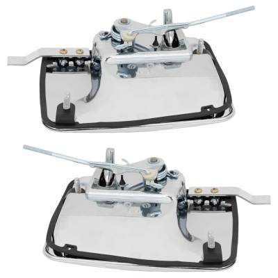 Rareelectrical - Rear Left And Right Exterior Door Handle Compatible With 1999-2016 Ford F-450 Ford F-250 Ford F-350 - Image 5