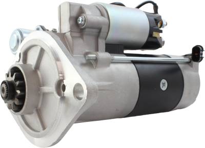 Rareelectrical - 24V Starter Compatible With New Holland E160 E215 E235srlc Kobelco Sk200 Sk210lc Excavator - Image 4