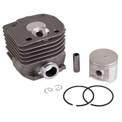 50Mm Cylinder Piston Assembly Kit With Ring Pin And Circlips Compatible With Husqvarna 372Xp 372