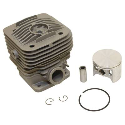 Cylinder Assembly 50Mm Bore With Piston Rings Pin Clips Compatible With Wacker Bts1035 Bts1030