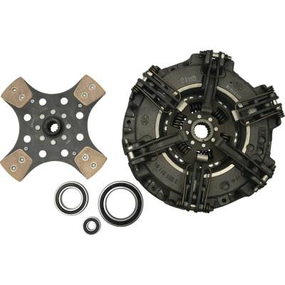 Rareelectrical - 11" Double Clutch Kit Compatible With John Deere 5615 5625 5725 5325 5425 5525 Tractor 13 Spline - Image 2