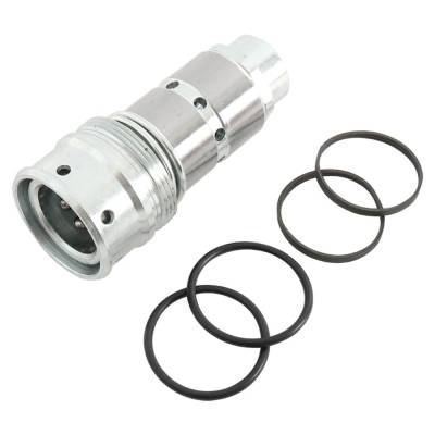 Rareelectrical - Female Hydraulic Breakaway Coupler 1/2" Ball Style Compatible With Ford New Holland Ts90 Ts100 Ts110 - Image 2