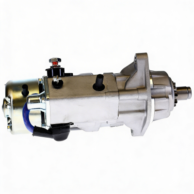 Rareelectrical - Starter Motor Compatible With 1998-2006 Yale Gdp135 Gdp155 Forklift Perkins 1004.4 Diesel Cw Denso - Image 5