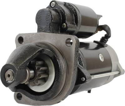 Rareelectrical - Starter Motor Compatible With Manitou Mrt1840 Mt1840 Massey Ferguson Mf3445 Mf3455 Perkins - Image 2