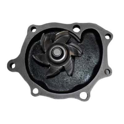 Rareelectrical - Engine Coolant Pump Compatible With Mazda Heavy-Duty Cast Iron Housing Belt Driven Standard Rotation - Image 2